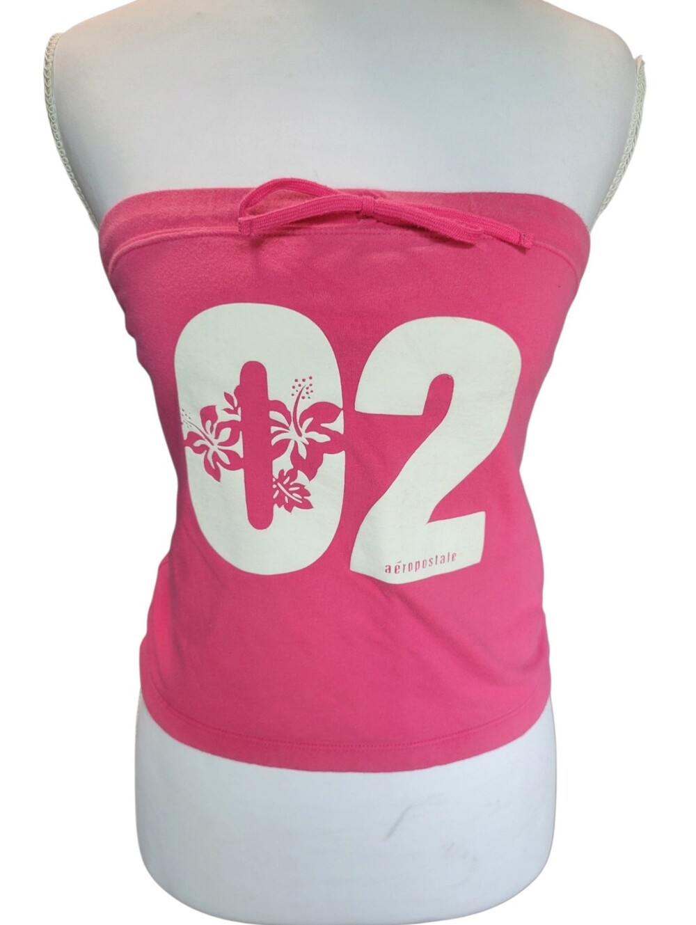 Y2K Aeropostale Pink Cotton Tube Top